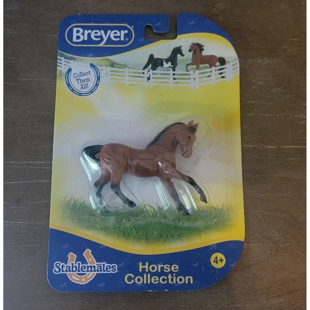 BREYER #6962 BAY WARMBLOOD STABLEMATES MINI HORSE COLLECTION 2021 NEW
